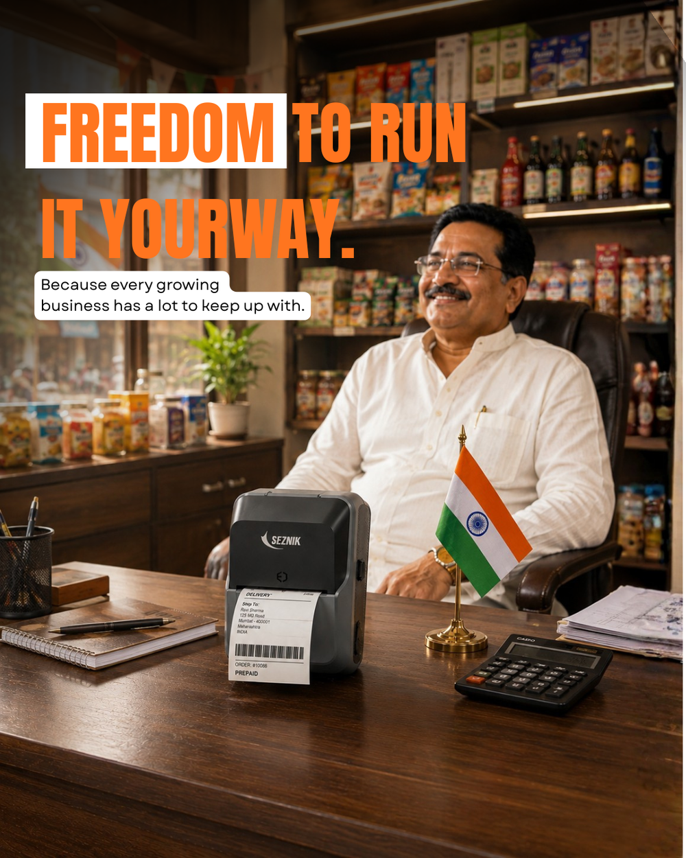 Seznik Josh Printer: Giving Small Businesses the Freedom to Run Their Way