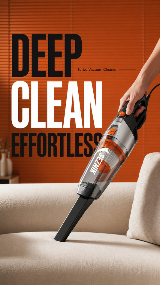 How the SEZNIK Turbo Vacuum Cleaner Makes Everyday Home Cleaning Faster and Easier