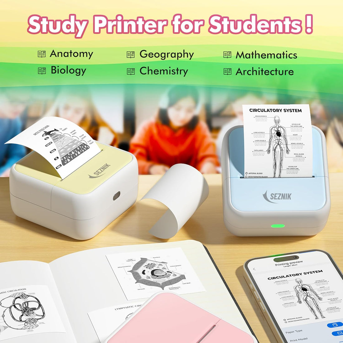 How Students Can Study Smarter with the SEZNIK MiniX Printer