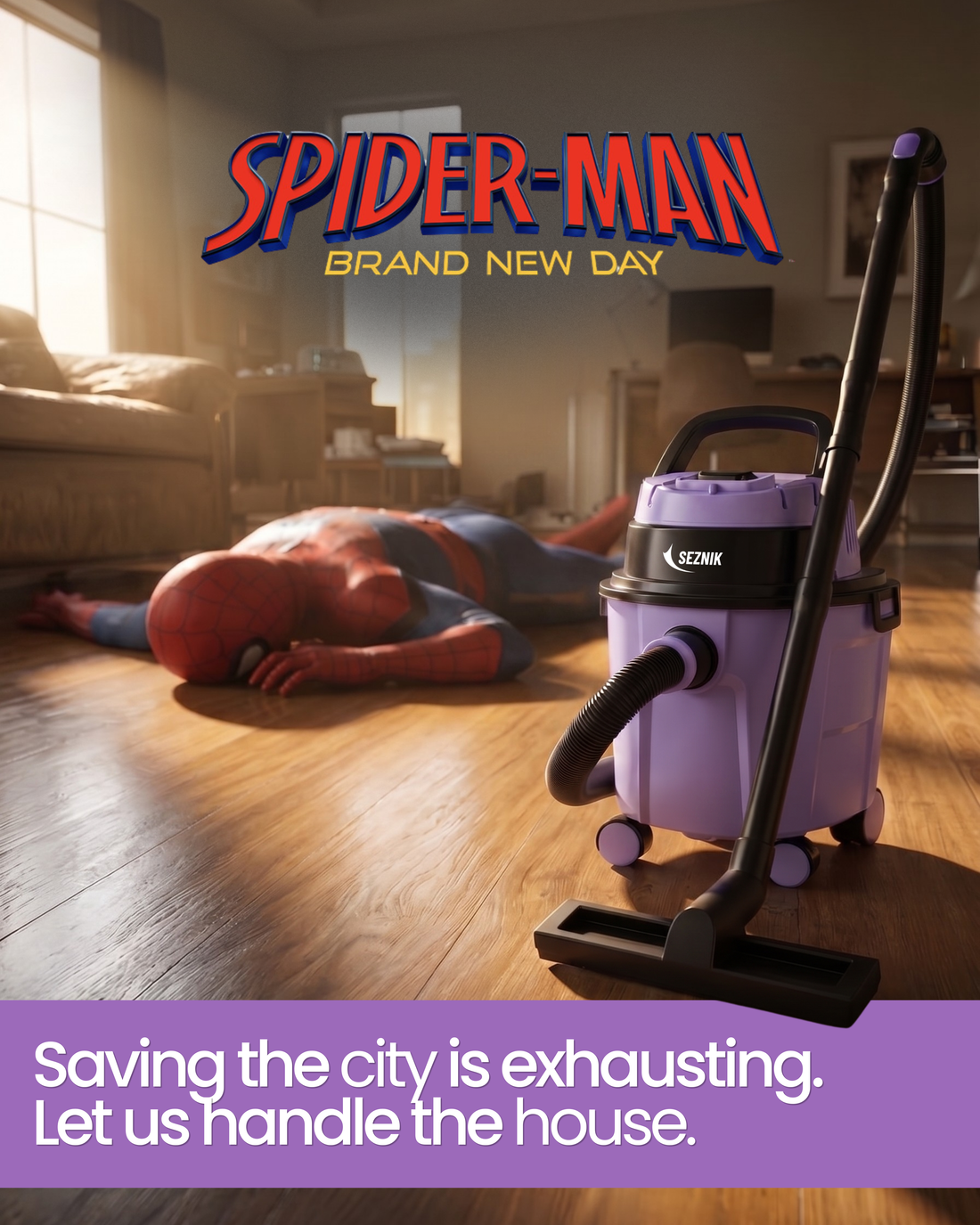 Let the SEZNIK Mighty Wet and Dry Vacuum Cleaner Handle the House While You Handle Life