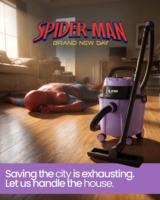 Let the SEZNIK Mighty Wet and Dry Vacuum Cleaner Handle the House While You Handle Life