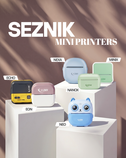 How SEZNIK Mini Printers Make Everyday Creativity and Organization Effortless