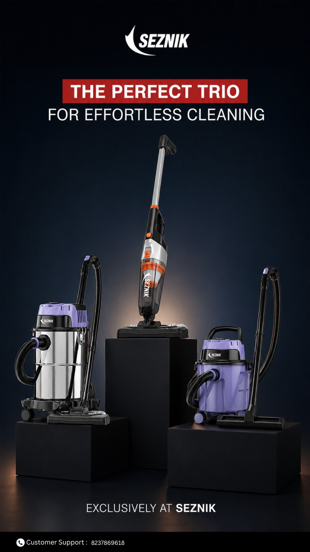 The Perfect Trio from SEZNIK That Makes Every Cleaning Challenge Simpler