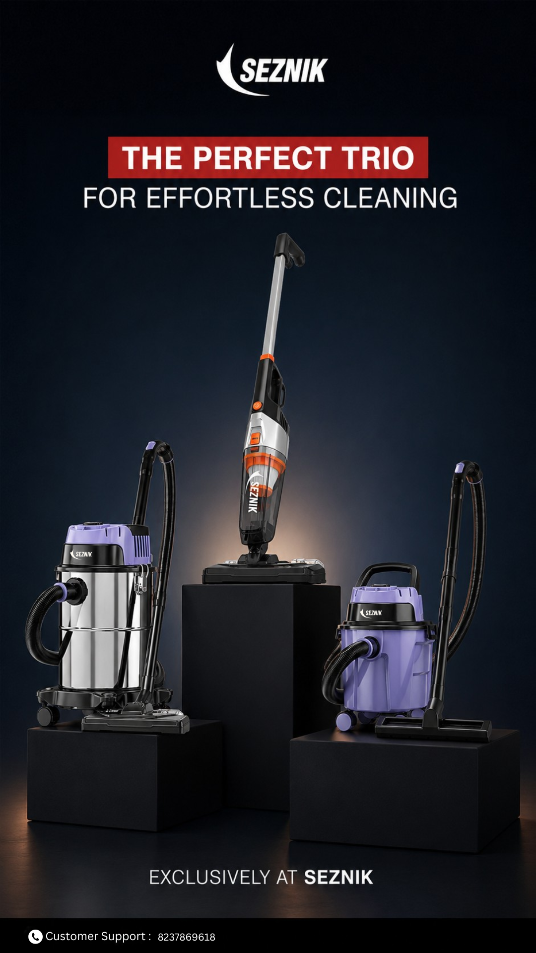 The Perfect Trio from SEZNIK That Makes Every Cleaning Challenge Simpler