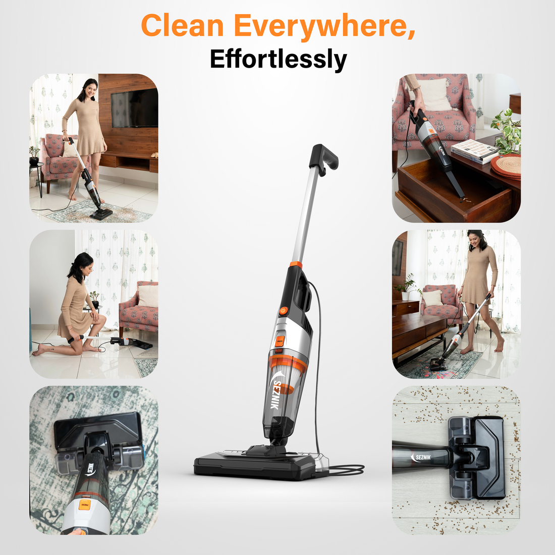 Summer Deep Cleaning Made Easy with SEZNIK Vacuum Cleaner