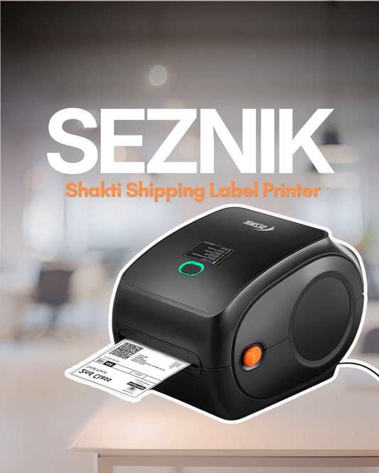 How the SEZNIK Shakti Shipping Label Printer Makes Ecommerce Packing Faster and Less Stressful