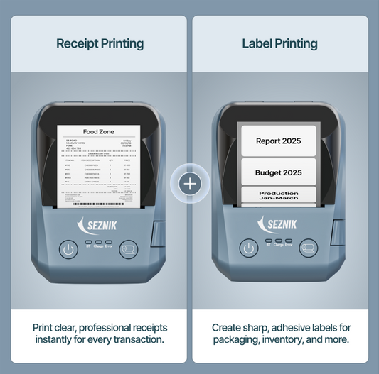 How the SEZNIK DEV Printer Makes Labels and Receipts Effortless for Modern Businesses