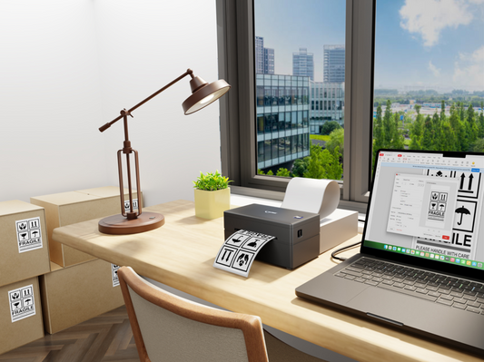 Creating an Organized Shipping Workspace with the SEZNIK LabelX Label Printer
