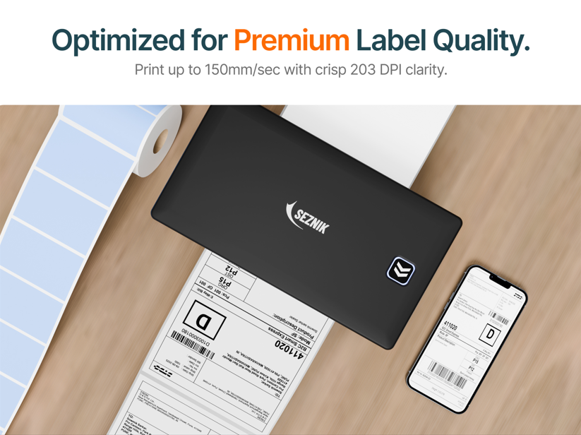 Why the SEZNIK LabelX Label Printer Is the Secret to Professional Shipping Labels and Faster Order Processing