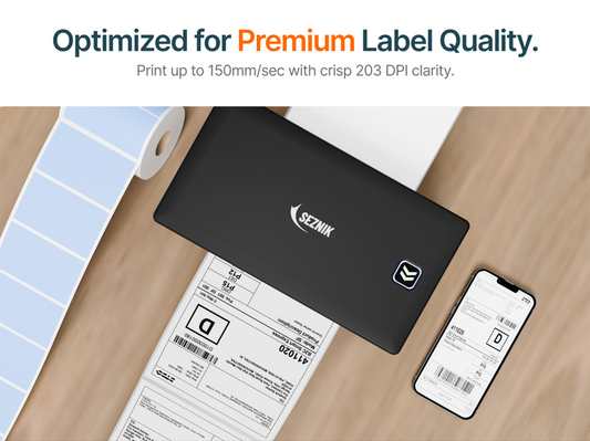 Why the SEZNIK LabelX Label Printer Is the Secret to Professional Shipping Labels and Faster Order Processing