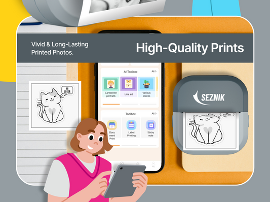 Capture Everyday Moments with the SEZNIK Mini Printer and Turn Memories into Lasting Prints