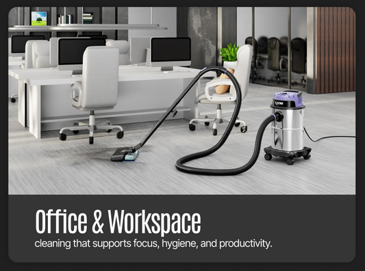 How the SEZNIK All in One Wet and Dry Vacuum Cleaner Creates a Cleaner and More Productive Office Workspace