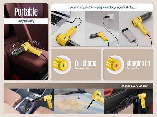 Why the SEZNIK Vacuum Cleaner for Home Use and Car Use Is Perfect for People Who Are Always on the Move