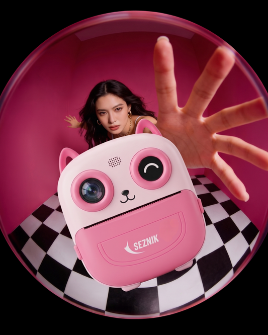 Capture Every Memory Instantly with the SEZNIK Neo Mini Camera Printer
