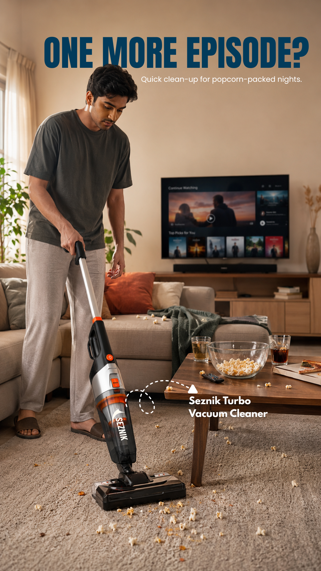 Seznik Turbo Vacuum Cleaner for Quick and Easy Home Cleaning