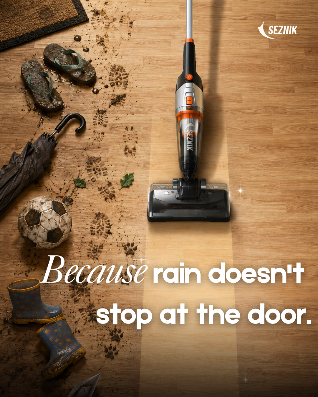 Monsoon Cleaning Made Easy with the SEZNIK Turbo Vacuum Cleaner