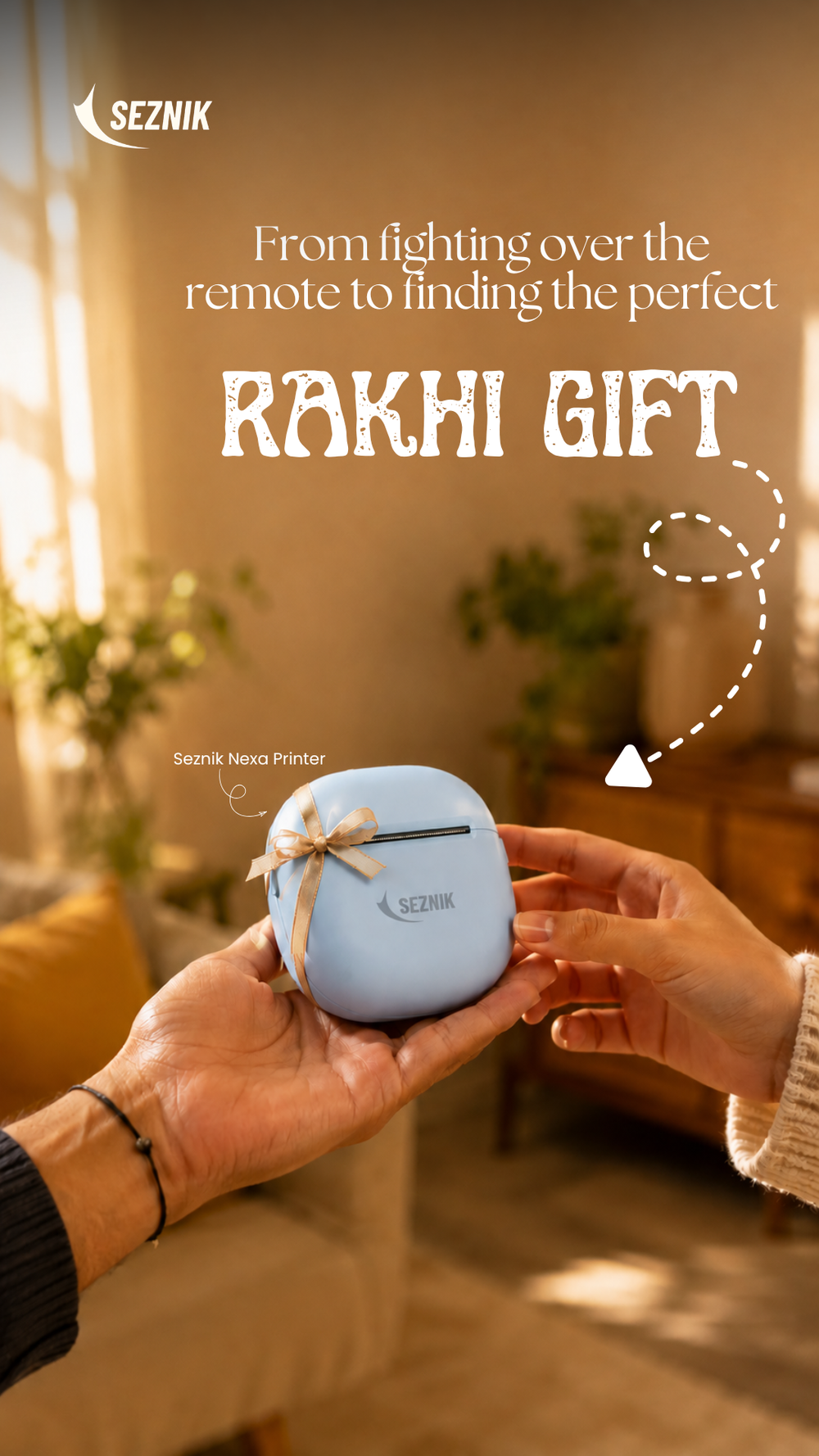 Best Rakhi Gift for Sister 2026: Why the Seznik Nexa Printer Makes Memories More Personal
