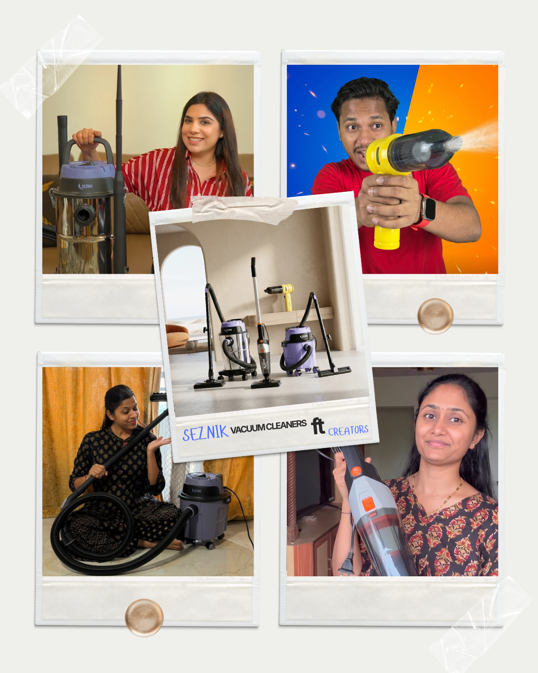 How SEZNIK Vacuum Cleaners Are Helping Real Creators Simplify Everyday Cleaning