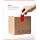 SEZNIK Waterproof, Non-Tearable, Long Lasting Print, Sticky Thermal Lables, Label Roll, 2 inch Adhesive Thermal Labels for Label Printers (50mmx25mm) - 1250 Lables, Red