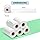 Seznik Non Sticky Thermal Paper Rolls, 57mm Width, 2 inch Thermal Paper for Mini Printer (White-57mm Width-Continuous Non Sticky Roll-Pack of 10)
