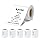 Seznik Thermal Sticky Labels – 50x75 mm – White – Pack of 5 Rolls (50mmx75mm - 450 Lables)