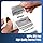 Seznik Silver Waterproof, Non-Tearable, Sticky Thermal Lables, Label Roll, 2 inch Adhesive Thermal Labels for Label Printers (50mmx75mm - 500 Lables)