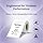 Seznik Thermal Sticky Labels – 50x75 mm – White – Pack of 5 Rolls (50mmx75mm - 450 Lables)