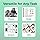 Seznik Sticky Adhesive Thermal Paper Rolls, Continuous 57mm Width, 2 inch Thermal Paper for Mini Thermal Printers (White-57mm Width - Continuous Sticky -Pack of 10 Roll)