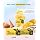 SEZNIK Waterproof, Non-Tearable, Long Lasting Print, Sticky Thermal Lables, Label Roll, 2 inch Adhesive Thermal Labels for Label Printers (50mmx25mm) - 1250 Lables, Yellow