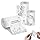 Seznik Magic Paper Translucent Self-Adhesive Thermal Paper Rolls | Continuous 57mm Width, 2-inch | Compatible with Most Mini Printers (Pack of 3 Rolls)