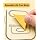 SEZNIK Waterproof, Non-Tearable, Long Lasting Print, Sticky Thermal Lables, Label Roll, 2 inch Adhesive Thermal Labels for Label Printers (50mmx50mm) - 500 Lables, Yellow