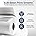 Seznik Non Sticky Thermal Paper Rolls, 57mm Width, 2 inch Thermal Paper for Mini Printer (White-57mm Width-Continuous Non Sticky Roll-Pack of 5)
