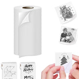 SEZNIK Multi-Type Thermal Roll Paper Bundle for Mini Printer Model MiniX, NanoX and Other Mini Thermal Printers | Premium Continuous Thermal Paper Rolls for Home & Business Use