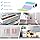 Seznik Multicolor Sticky Adhesive Thermal Labels, 50 mm width by 30mm width, Compatible with all model 2 inch Mini Thermal Printer (Multicolor- 50 * 30mm - 450 Labels)