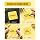 SEZNIK Waterproof, Non-Tearable, Long Lasting Print, Sticky Thermal Lables, Label Roll, 2 inch Adhesive Thermal Labels for Label Printers (50mmx50mm) - 500 Lables, Yellow