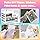 Seznik Magic Paper Translucent Self-Adhesive Thermal Paper Rolls | Continuous 57mm Width, 2-inch | Compatible with Most Mini Printers (Pack of 3 Rolls)