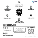 SEZNIK Thermal Printer 4x6 Inch Label Paper (100x150mm) | 800 Labels | Shipping, Parcel, Barcode & Address Labels | Waterproof, Oil & Scratch Resistant Label Roll | BPA Free | Perforated (Pack of 2)