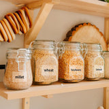 Seznik Transparent Sticky Thermal Paper Rolls, 57mm Width, 2 inch Thermal Paper for Mini Thermal Printer (Transparent-Sticky- 3 Rolls)
