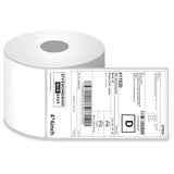 SEZNIK LabelX Shipping Label Printer Bundle with Roll Holder & 4x6 Thermal Labels | Bluetooth + USB Inkless Printer | 400 Labels | for Amazon, Meesho, Courier & Barcode Printing