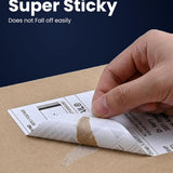 SEZNIK Thermal Printer 4x6 Inch Label Paper (100x150mm) | 800 Labels | Shipping, Parcel, Barcode & Address Labels | Waterproof, Oil & Scratch Resistant Label Roll | BPA Free | Perforated (Pack of 2)