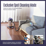 SEZNIK All in One Wet and Dry Vacuum Cleaner for Home | Spot Cleaning, Mopping & Blowing | 15L Steel Tank | 1300W, 20KPA Suction | 9 Attachments | Includes 1-Year Maintenance Kit Worth ₹3496