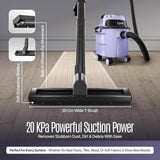 SEZNIK Mighty Wet and Dry Vacuum Cleaner for Home | Spot Cleaning & Blowing | 1300Watt, 20KPA Suction | 9 Attachments | 6m BIS Cord | Includes Free 1 Year Maintenance Kit Worth ₹2699 | 1 Year Warranty