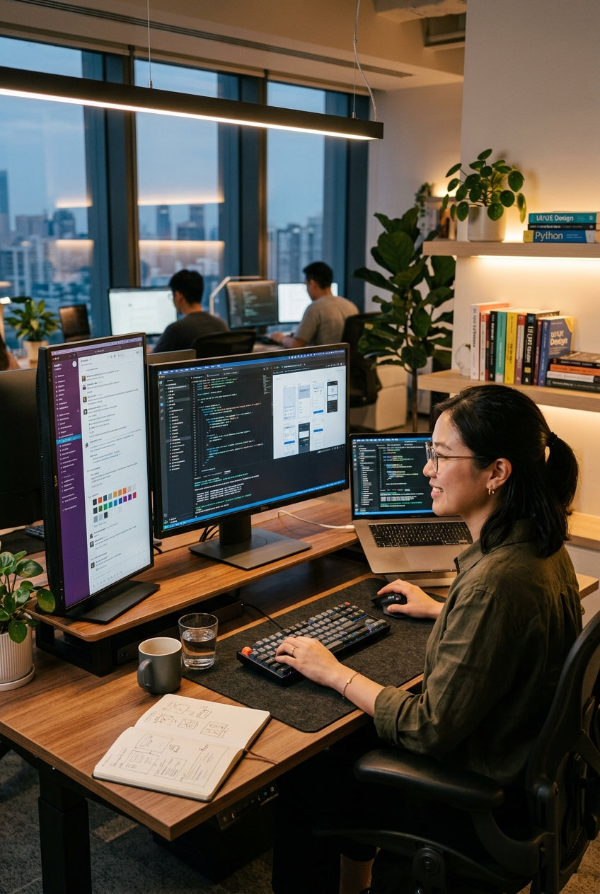 Team developer workspace