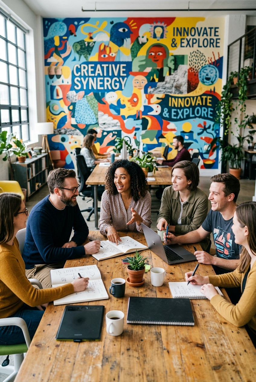Creative team collaboration